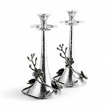 Набор подсвечников 30см.2шт."Black Orchid"