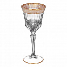 Набор бокалов 220мл.6шт."Адажио Королевская лента" золотой