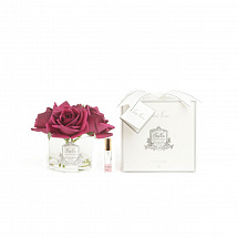 Ароматизированный букет 17 см."5 Roses", карминно-красный, Cote Noire