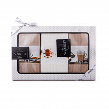 Салфетки 3шт. 45*70см."Maison Dor-COFFEE TEA" Maison Dor