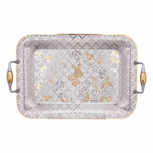 Поднос 40х28см."Амелия Голд"