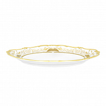 Блюдо овальное 28см."Симфония золотая"