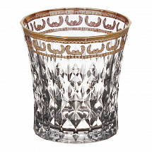 Набор cтаканов 270мл.6шт."Lady Diamond Золотой узор" 