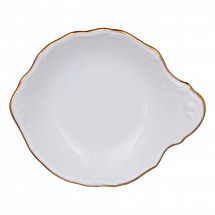 Розетка с ручкой 11см."Бернадот белый 311011" Bernadotte