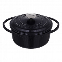 Кастрюля с крышкой Lava Black 3,5 л, 24 см