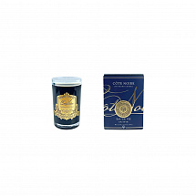 Свеча ароматическая 75г."Eau de Vie" в черном сосуде, 11см, 25ч, Cote Noire