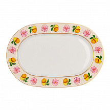 Блюдо овальное 34см."Swarowski Idyllia" Rosenthal